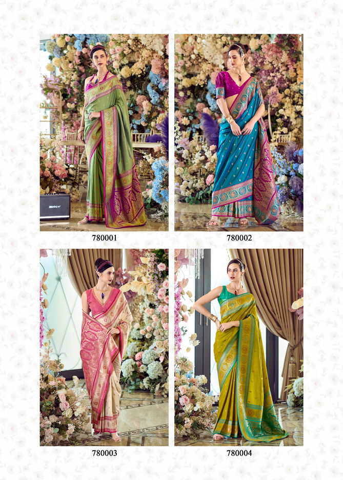 Minakari By Rajpath Banarasi Silk Designer Saree Wholesale In India